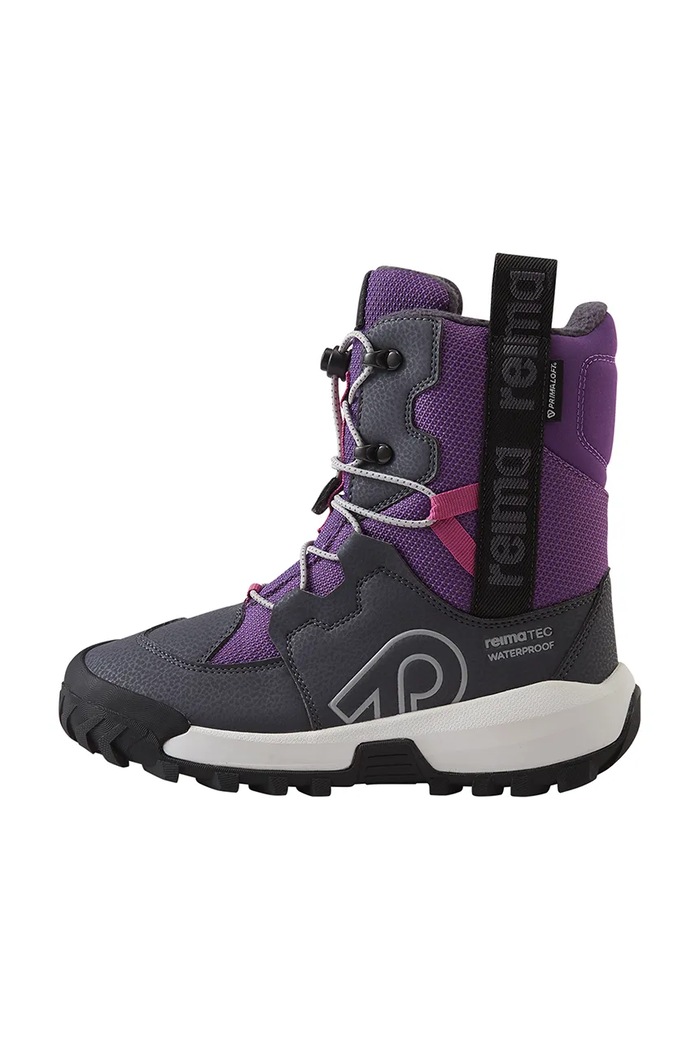 Chłopiec Reima Buty zimowe dziecięce Finlander 5400182A.9BY2 fioletowy