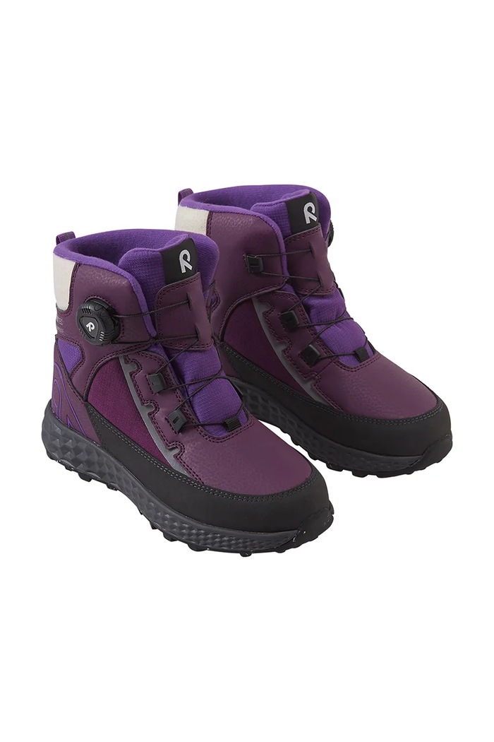 Reima Buty zimowe dziecięce Hallava Quicklock 5400164A.9BY2 fioletowy AW26