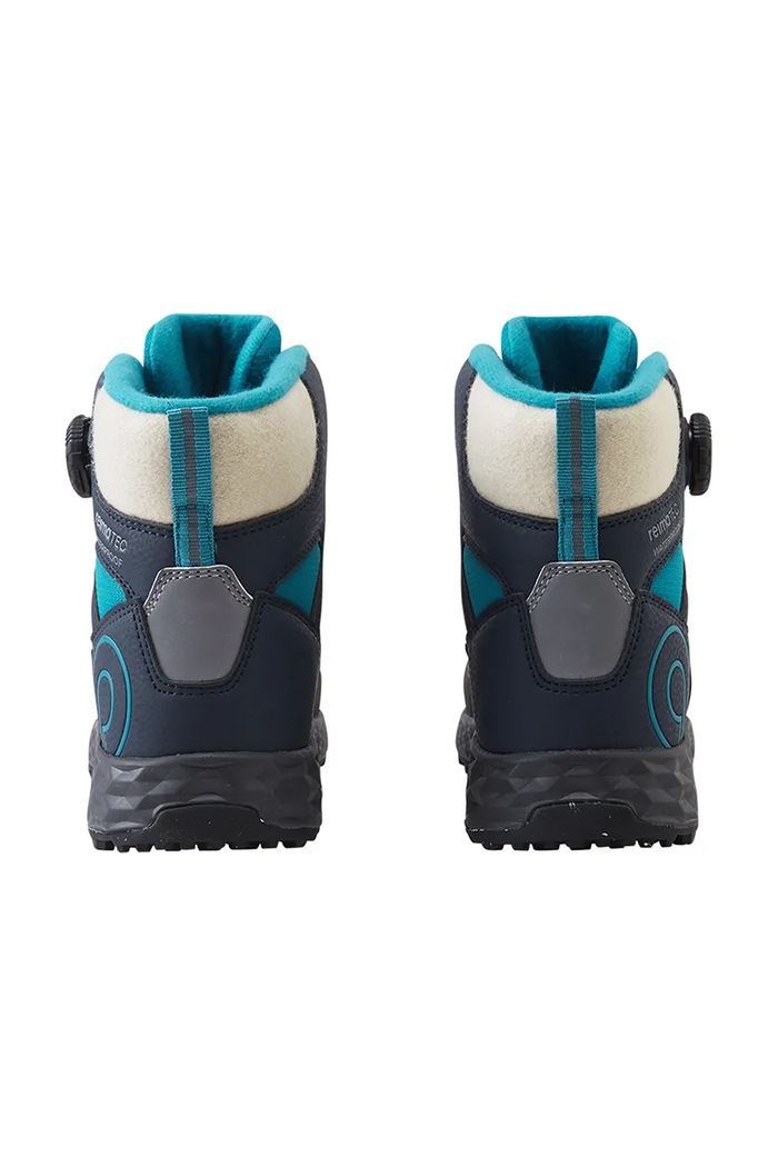 Buty zimowe dziecięce Hallava Quicklock Reima 5400164A.9BY2 granatowy