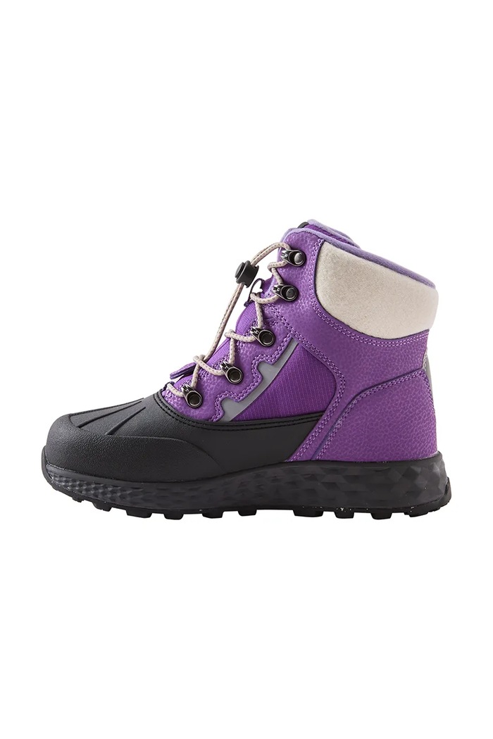 Chłopiec Reima Buty zimowe dziecięce Hallava Lace 5400185A.9BY2 fioletowy