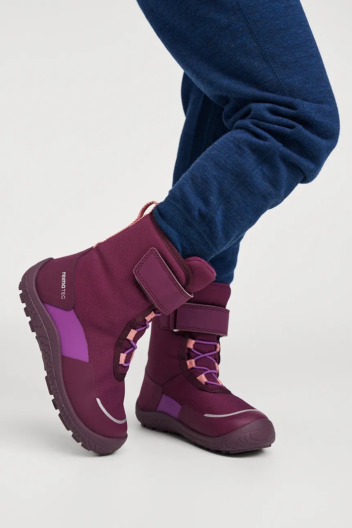 Reima Buty zimowe dziecięce Talvella Kids fioletowy 5400150B.9BY2