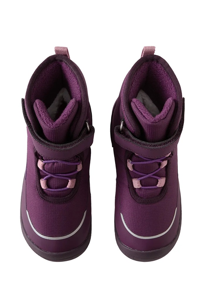Buty zimowe dziecięce Talvella Kids Reima fioletowy 5400150B.9BY2