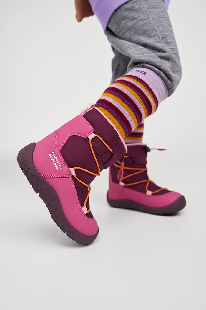 Reima Śniegowce dziecięce Ensilumi Kids fioletowy 5400163A.9BY2