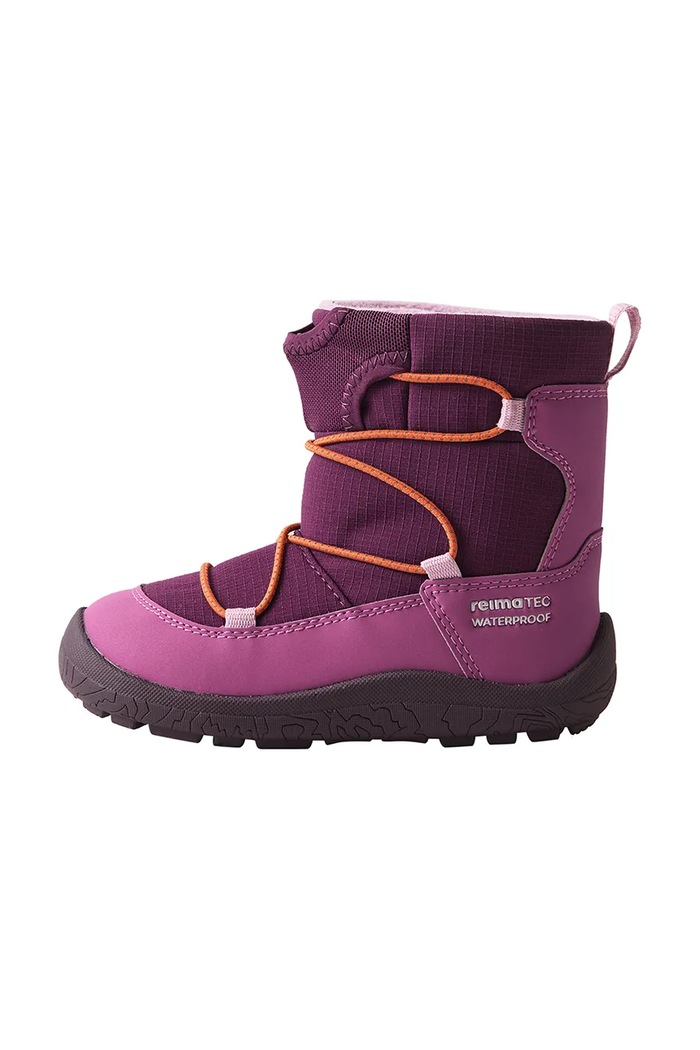 Chłopiec Reima Śniegowce dziecięce Ensilumi Kids 5400163A.9BY2 fioletowy