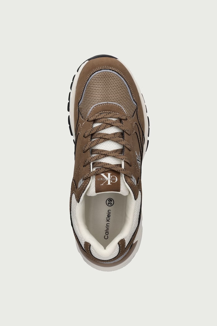 Sneakersy dziecięce Calvin Klein V3X9.83485 brązowy