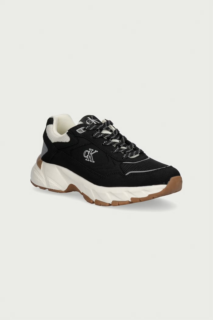 Calvin Klein Sneakersy dziecięce czarny V3X9.83485