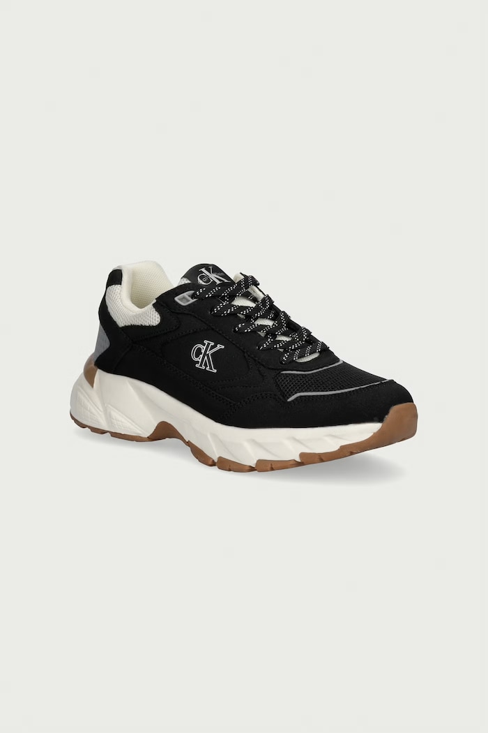 Calvin Klein Sneakersy dziecięce czarny V3X9.83485