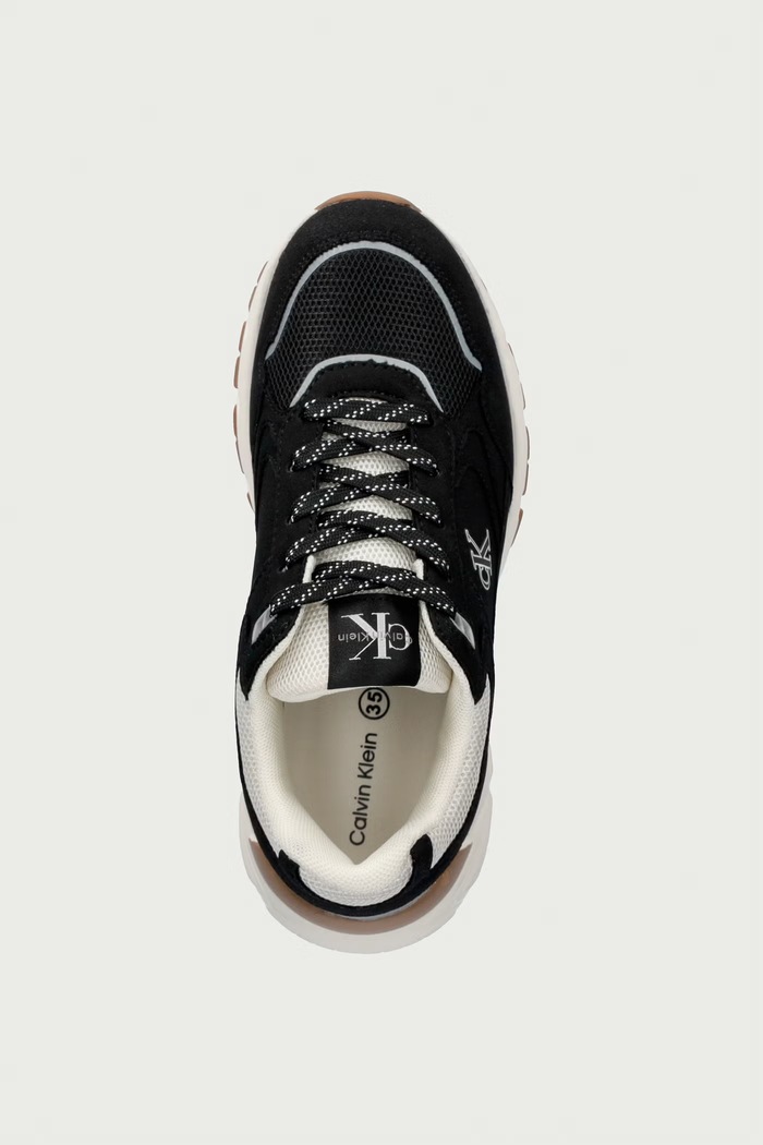 Sneakersy dziecięce Calvin Klein V3X9.83485 czarny