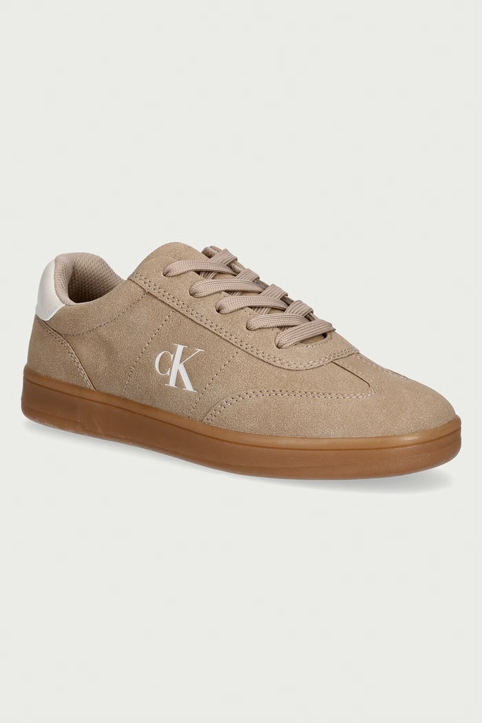 Calvin Klein sneakersy dziecięce brązowy V3X9.83453
