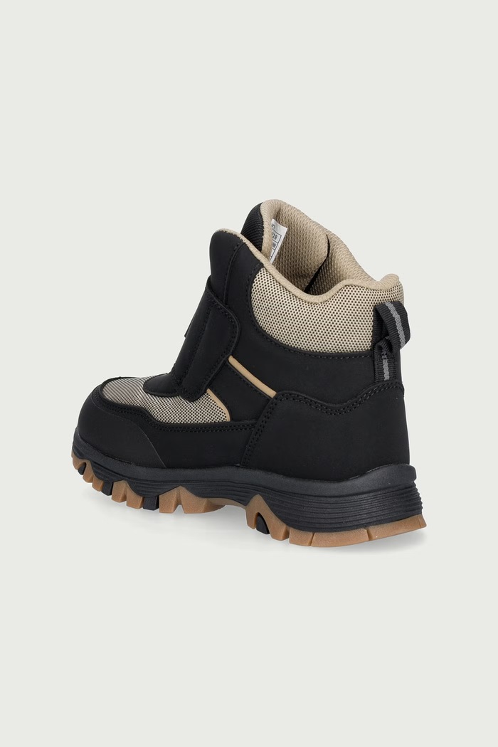 Chłopiec Calvin Klein Buty zimowe dziecięce V1XD.83508.30.34 czarny
