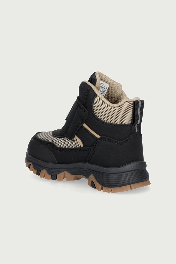 Chłopiec Calvin Klein Półbuty zimowe dziecięce V1XD.83508.24.29 czarny