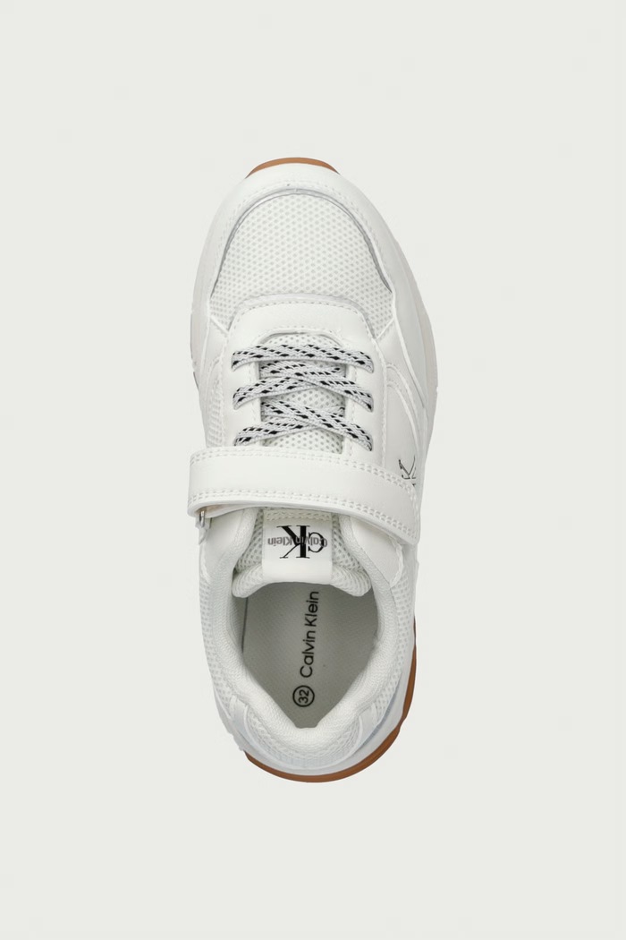 Sneakersy dziecięce Calvin Klein V1X9.83483.30.34 biały