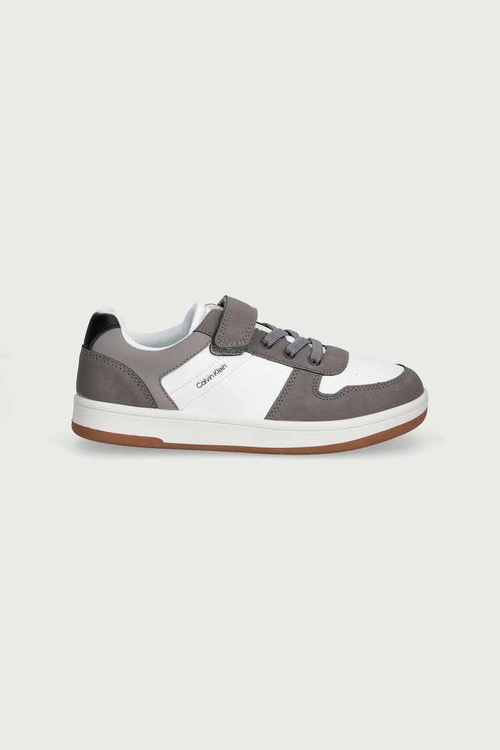 Calvin Klein Sneakersy dziecięce V1X9.83444.30.34 szary AW26