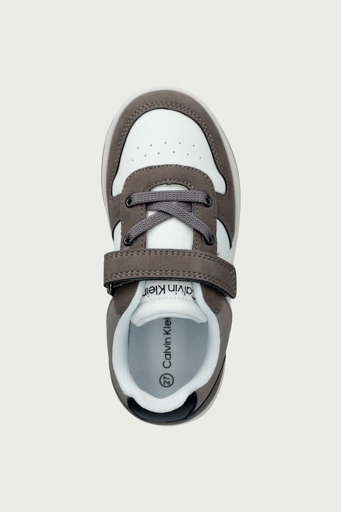 Sneakersy dziecięce Calvin Klein V1X9.83444.20.29 brązowy