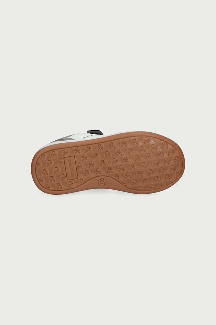 Sneakersy dziecięce Calvin Klein brązowy V1X9.83444.20.29