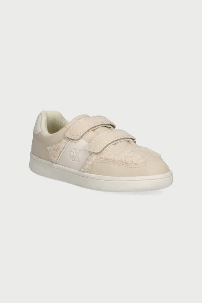 Calvin Klein Sneakersy dziecięce beżowy V1A9.83384.30.34