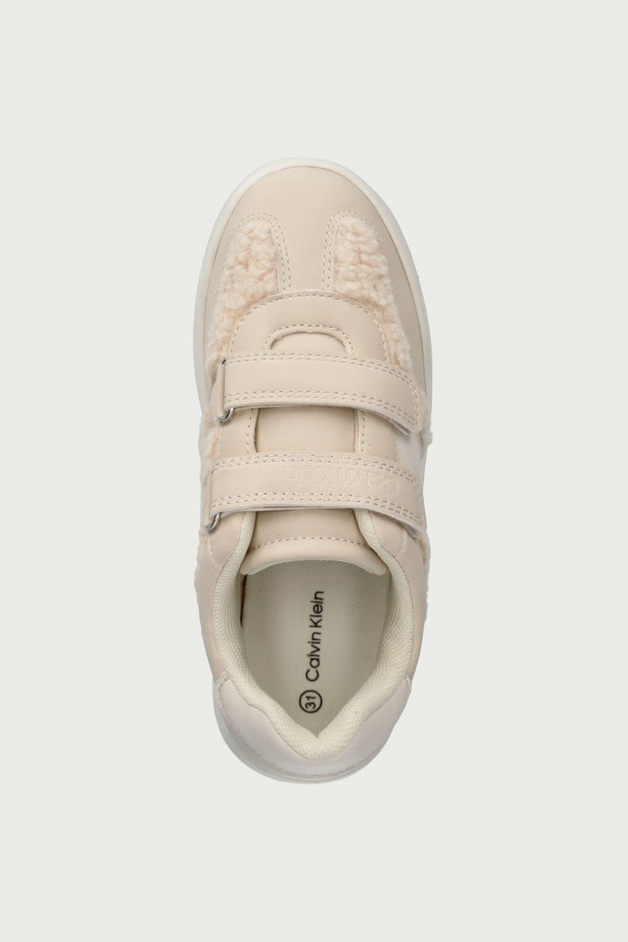 Sneakersy dziecięce Calvin Klein V1A9.83384.30.34 beżowy