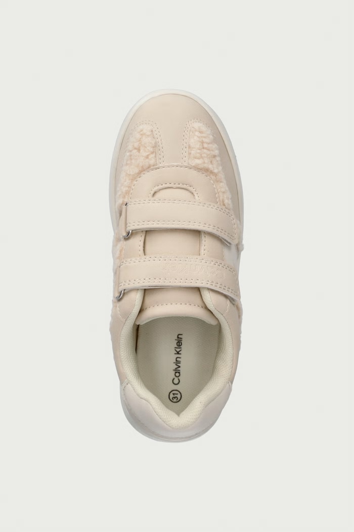 Sneakersy dziecięce Calvin Klein V1A9.83384.30.34 beżowy