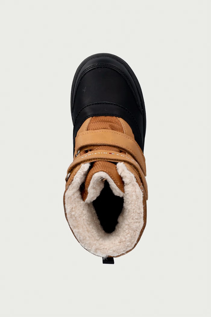 Buty zimowe dziecięce Tommy Hilfiger T1XD.35302.30.34 brązowy