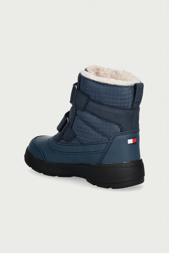 Chłopiec Tommy Hilfiger Buty zimowe dziecięce T1XD.35302.22.29 niebieski