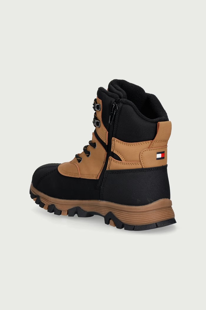 Chłopiec Tommy Hilfiger Buty dziecięce T3XD.35306.35.41 brązowy