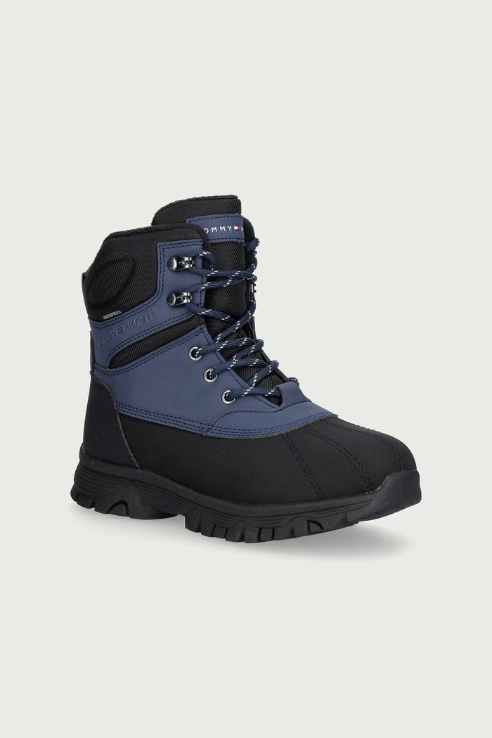 Tommy Hilfiger Trapery dziecięce niebieski T3XD.35306.30.34