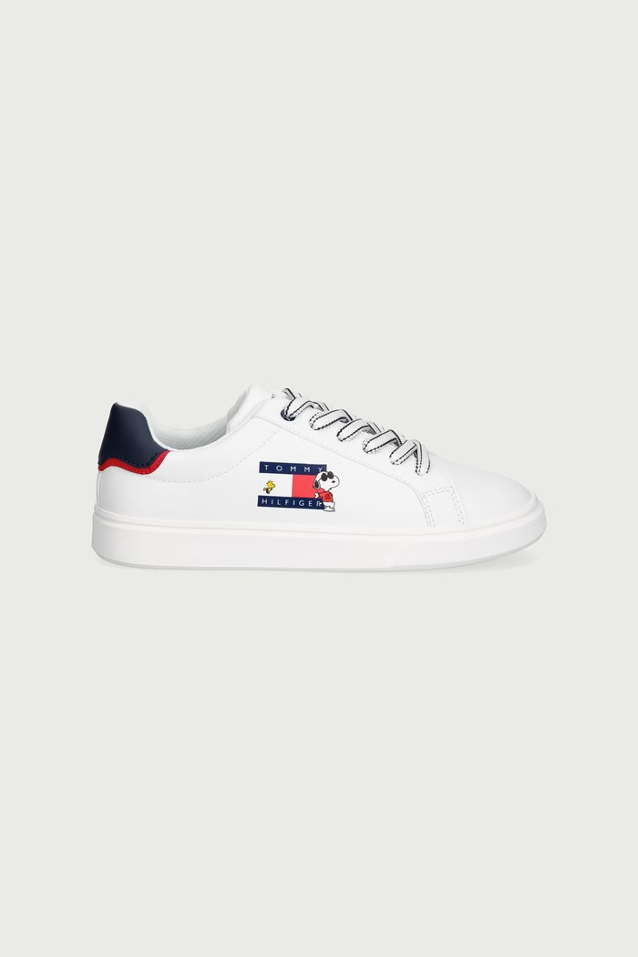 Tommy Hilfiger Маратонки за деца T3X9.35324.35.41 бял AW26