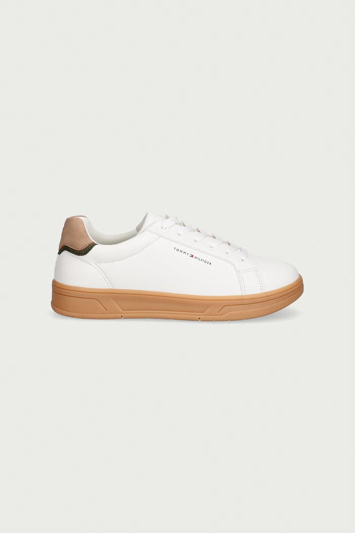 Tommy Hilfiger Sneakersy dziecięce T3X9.35242 biały AW26