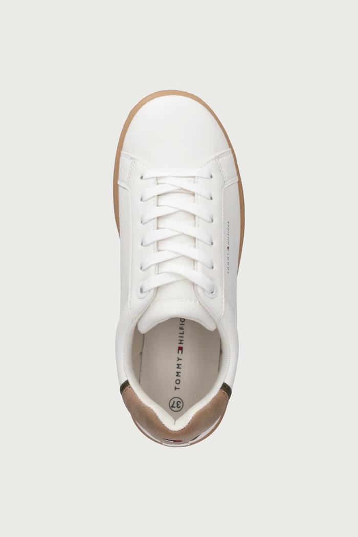 Маратонки за деца Tommy Hilfiger T3X9.35242 бял