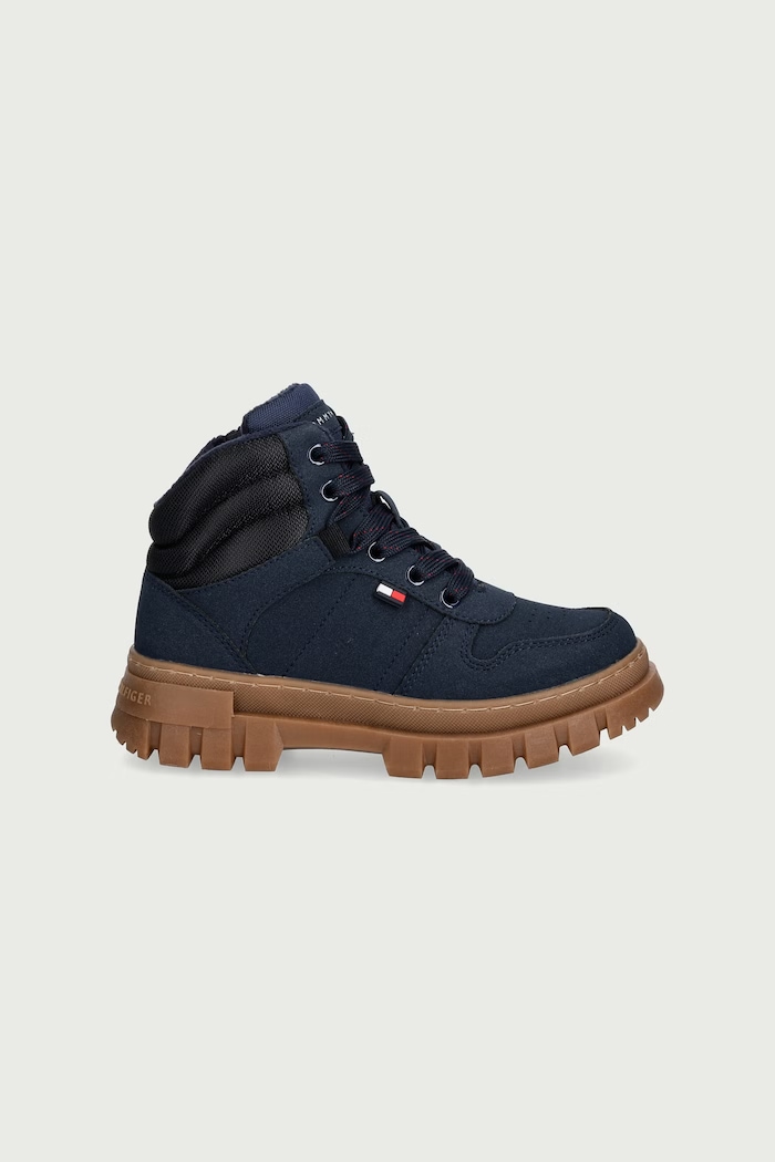 Tommy Hilfiger Bokacsizma gyerek T3X5.35292.30.34 kék AW26