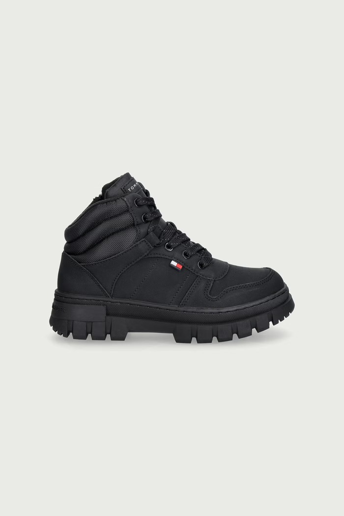 Tommy Hilfiger Trapery dziecięce T3X5.35292.30.34 czarny AW26