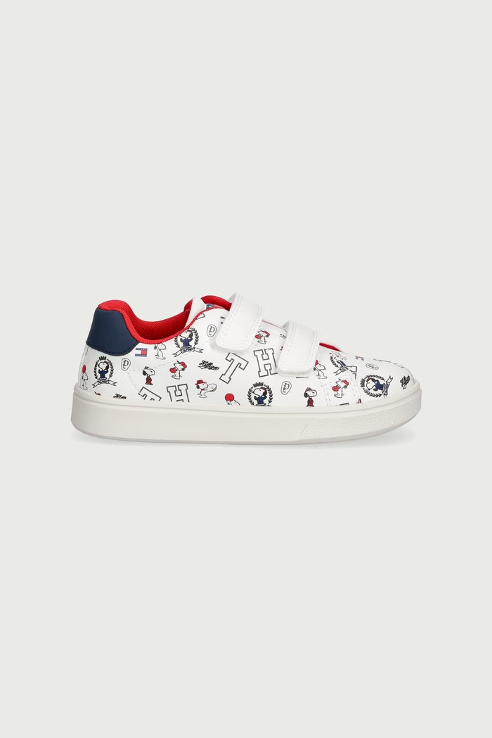 Tommy Hilfiger Sneakersy dziecięce T1X9.35321 biały AW26