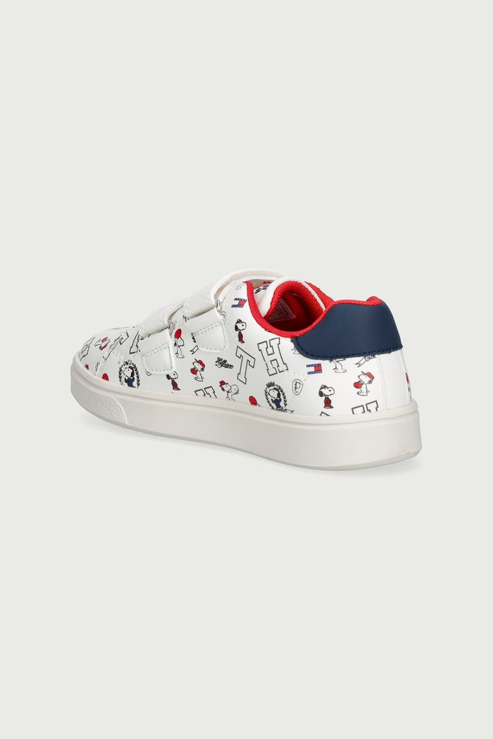 Chłopiec Tommy Hilfiger Sneakersy dziecięce T1X9.35321 biały