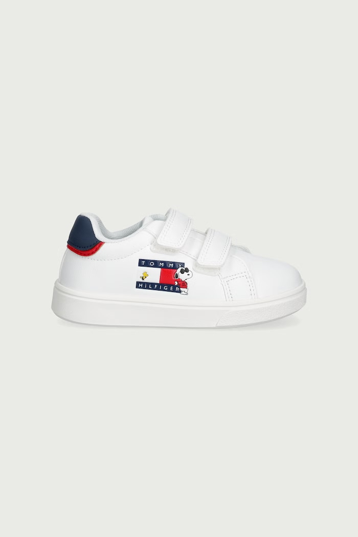 Tommy Hilfiger Sneakersy dziecięce T1X9.35320 biały AW26