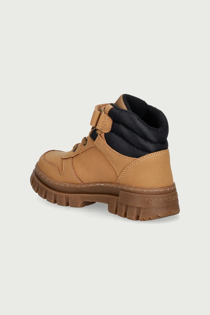 Хлопчик Tommy Hilfiger Похідні черевики дитячі T1X5.35290 коричневий