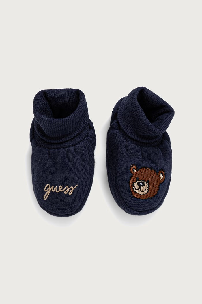 Guess Buty niemowlęce granatowy H6YZ22.K6480.9BY2