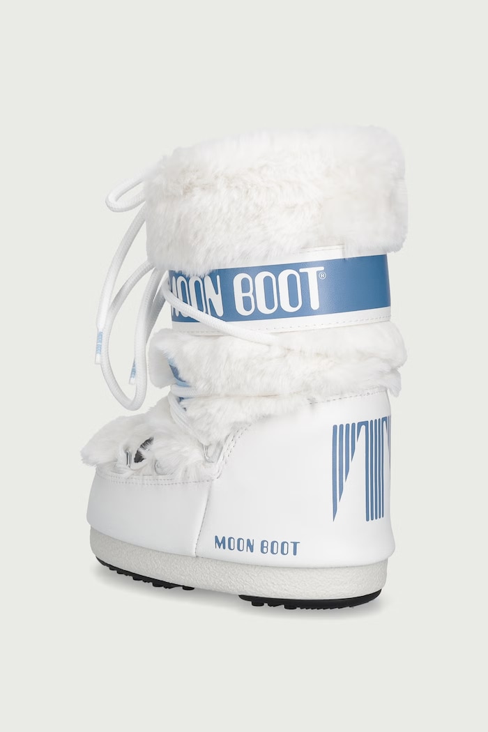 Chlapec Moon Boot Snehule detské MB ICON LITTLE YETI 80D3400330 biela
