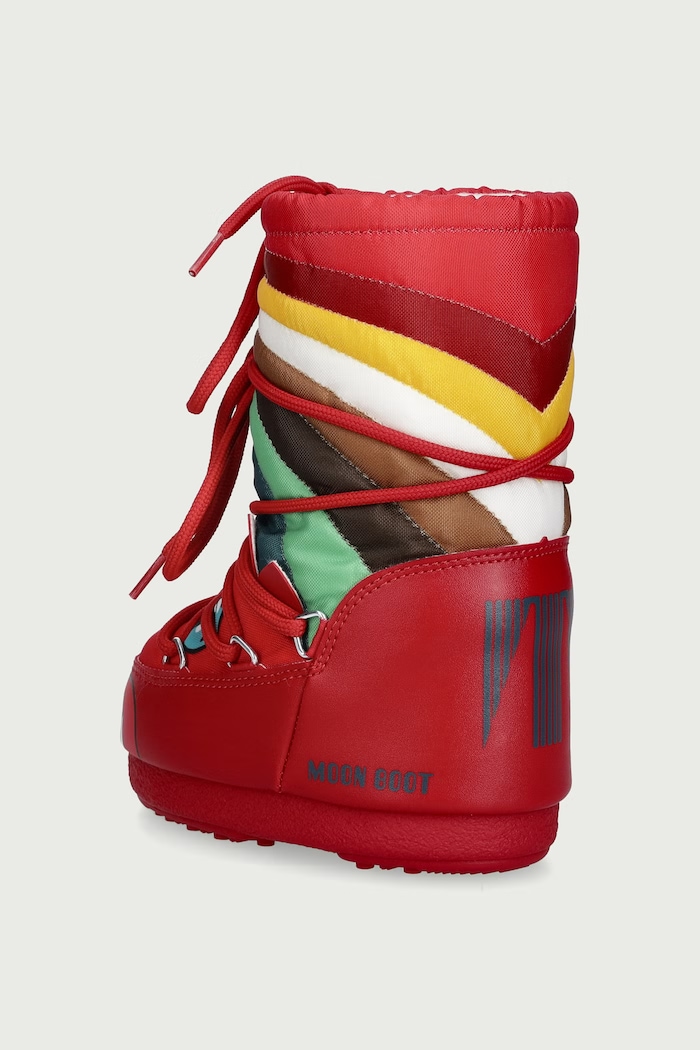 Chlapec Moon Boot Snehule detské MB ICON DINO 80D3400320 červená