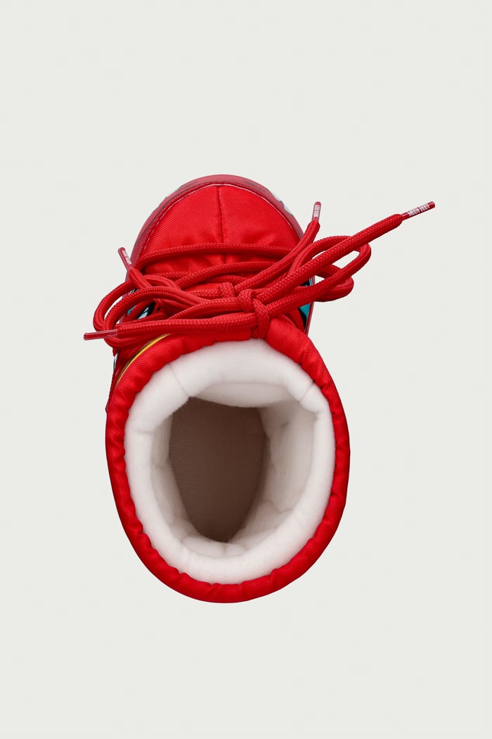 Moon Boot zimske čizme za djecu MB ICON DINO crvena 80D3400320