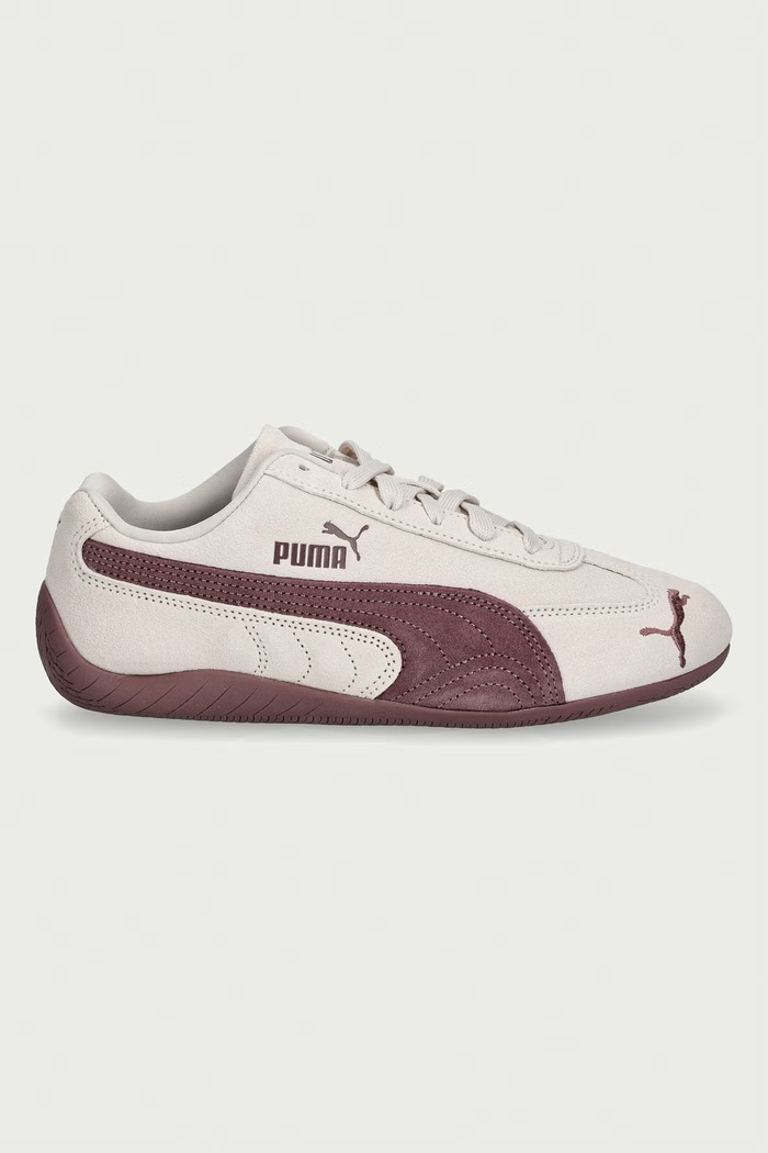 Puma Speedcat OG Jr sneakersy dziecięce zamszowe 401698.9BY2 beżowy AW26