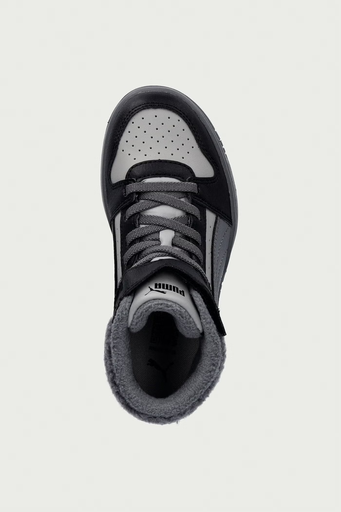 Puma Rebound Slam Mid Cozy AC+ PS sneakersy dziecięce czarny 407729