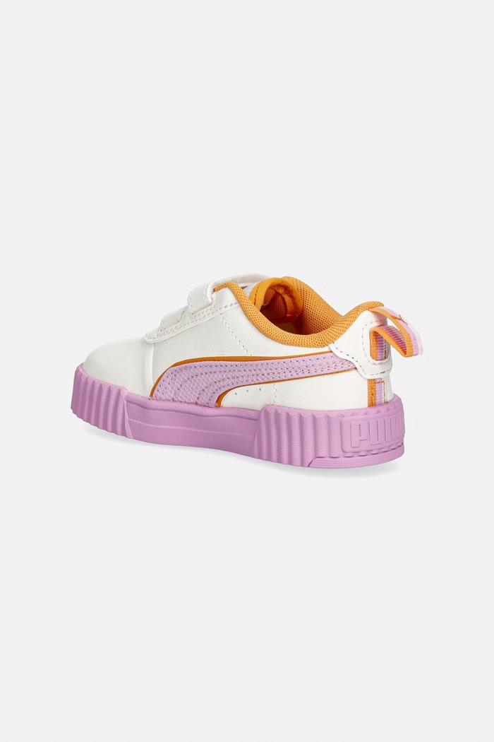 Chłopiec Puma Carina 3.0 DORA V Inf sneakersy dziecięce 407770 beżowy