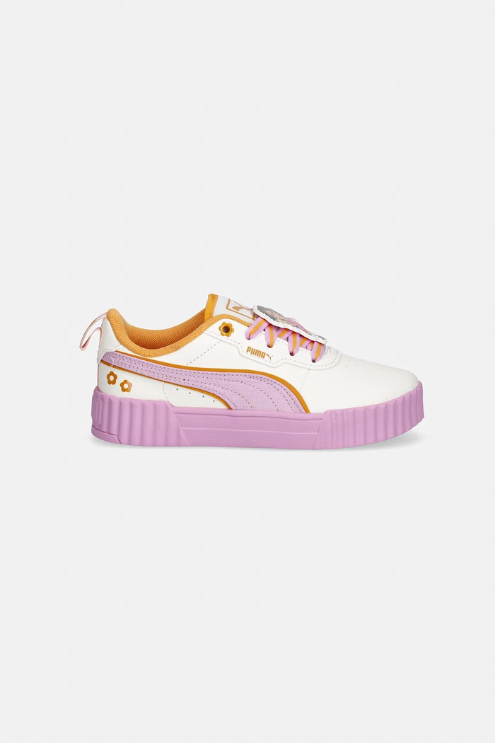 Puma Carina 3.0 DORA PS sneakersy dziecięce 407769 beżowy AW26