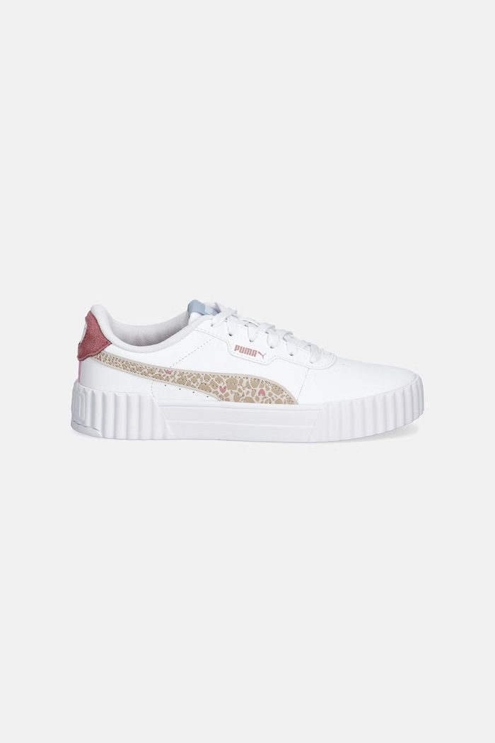 Puma Carina 3.0 Winter Safari Jr sneakersy dziecięce 408378 biały AW26