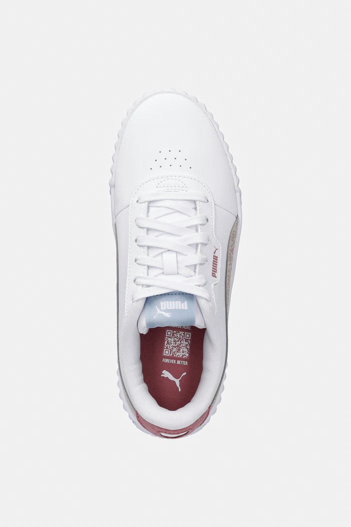 Puma Carina 3.0 Winter Safari Jr sneakersy dziecięce biały 408378
