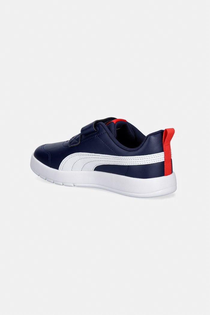 Chłopiec Puma Courtflex V3 V PS sneakersy dziecięce 397642.9BY2 granatowy