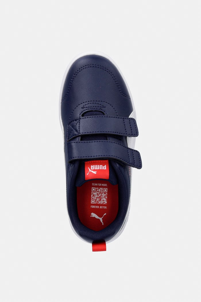 Puma Courtflex V3 V PS sneakersy dziecięce granatowy 397642.9BY2
