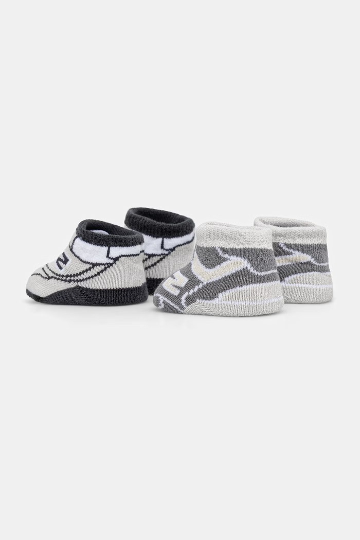 New Balance buty niemowlęce LAKB0104 szary AW26