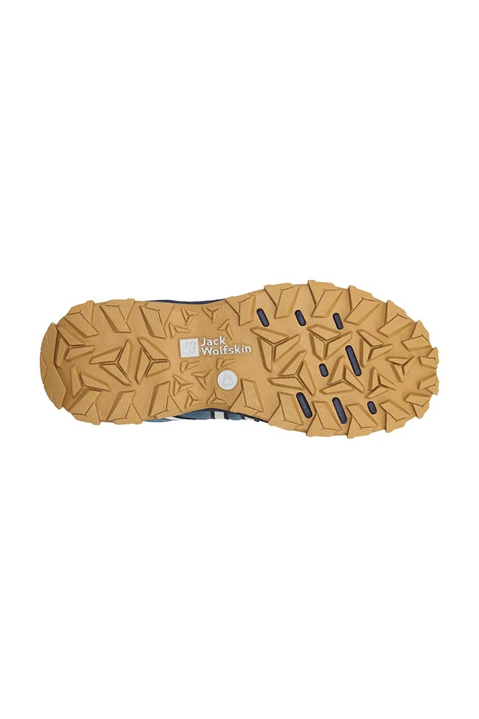 Buty trekkingowe dziecięce WILD HIKE Jack Wolfskin niebieski A66695.34.40
