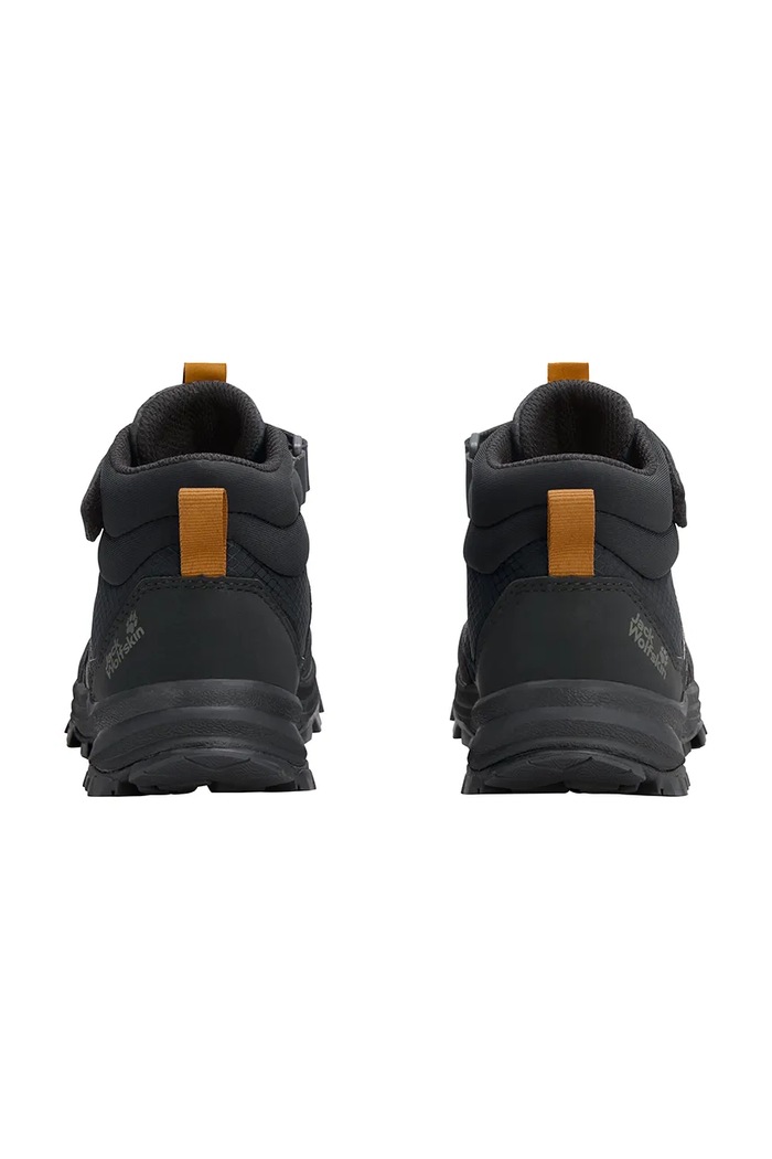 Chłopiec Jack Wolfskin Buty trekkingowe dziecięce WILD HIKE A66157.26.33 czarny
